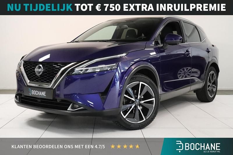 Blauw Gebruikt 2022 Nissan Qashqai Executive SUV | € 24.735 (Duur) - Afbeelding 1/4
