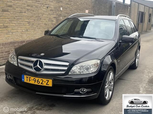 Zwart Gebruikt 2009 Mercedes C180 Business Stationwagen | € 4.295 (Goede deal) - Afbeelding 1/4