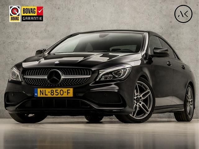 Zwart Gebruikt 2017 Mercedes CLA180 AMG Sedan | € 17.445 (Eerlijke prijs) - Afbeelding 1/4