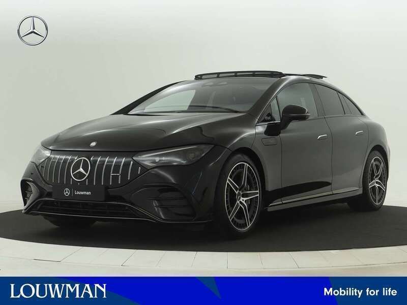 Zwart Nieuw 2025 Mercedes EQE AMG 43 AMG Sedan | € 108.305 (Eerlijke prijs) - Afbeelding 1/4