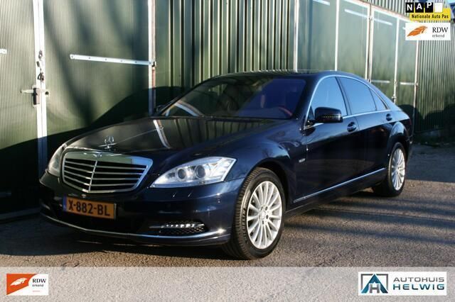 Blauw Gebruikt 2011 Mercedes S500 Prestige Sedan | € 22.950 - Afbeelding 1/4