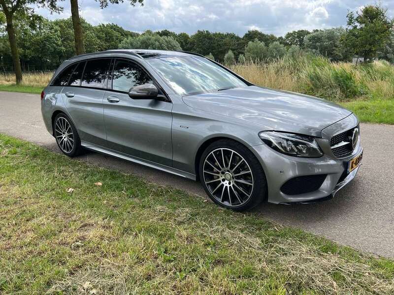 Grijs Gebruikt 2016 Mercedes C450 AMG AMG Stationwagen | € 29.999 (Eerlijke prijs) - Afbeelding 1/4