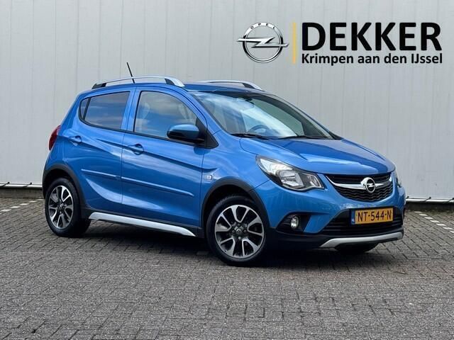 Blauw, metallic lak Gebruikt 2017 Opel Karl Edition Hatchback | € 10.950 (Iets duurder) - Afbeelding 1/4