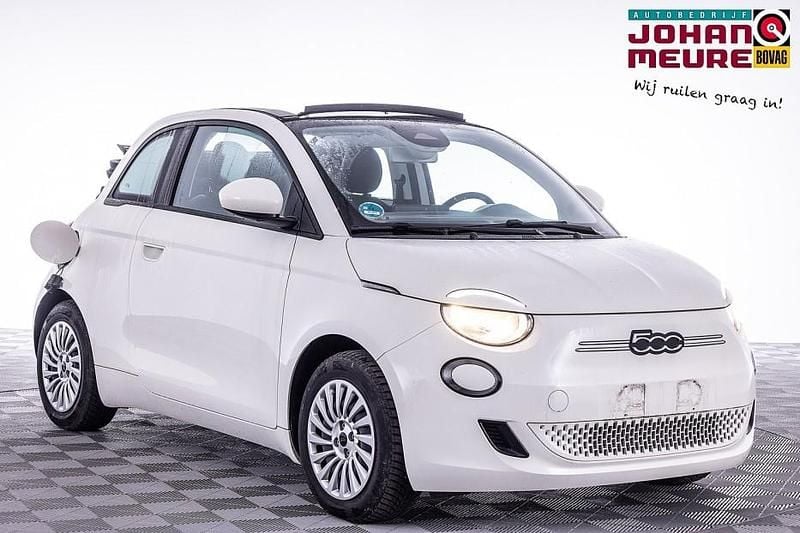 Wit Gebruikt 2023 Fiat 500e Urban Cabriolet | € 18.990 (Super prijs) - Afbeelding 1/4