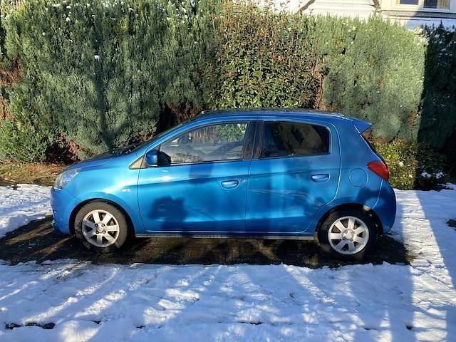 Occasion Mitsubishi Space Star Intense 2013 Blauw Hatchback