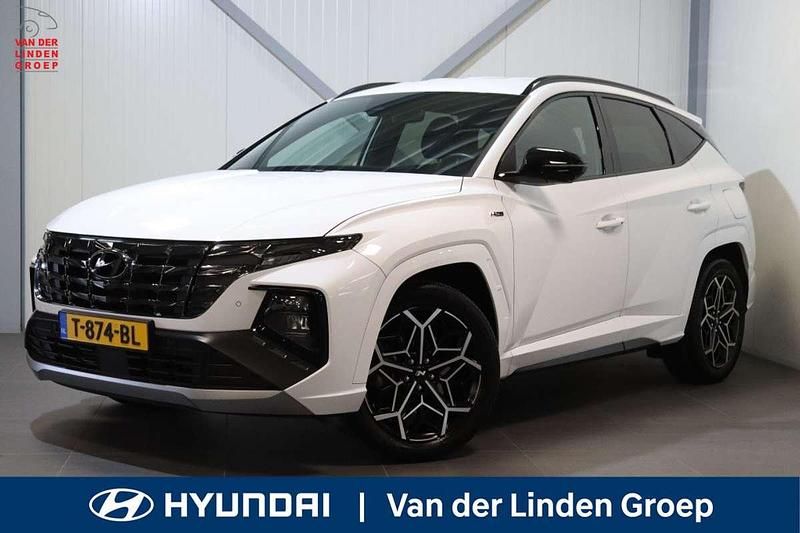 Wit Occasion 2023 Hyundai Tucson N Line SUV | € 34.895 (Eerlijke prijs) - Afbeelding 1/4