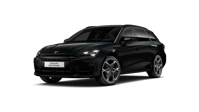Zwart Nieuw 2025 Cupra Leon VZ Stationwagen | € 51.270 (Eerlijke prijs) - Afbeelding 1/4