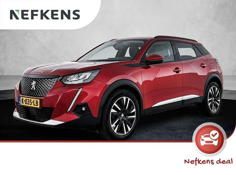 Rood Occasion 2021 Peugeot 2008 Allure SUV | € 17.825 (Eerlijke prijs) - Afbeelding 1/3