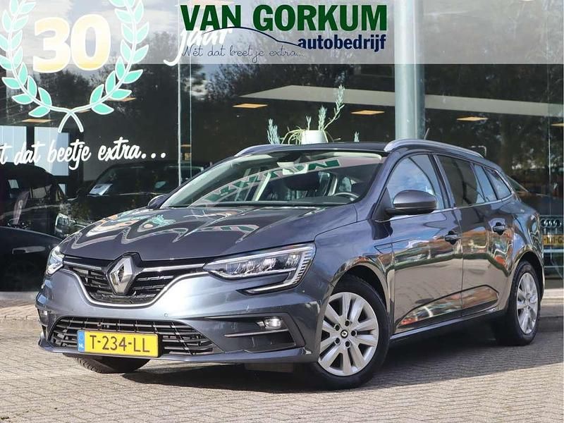 Grijs Gebruikt 2023 Renault Mégane GrandTour Equilibre Stationwagen | € 17.950 (Eerlijke prijs) - Afbeelding 1/4