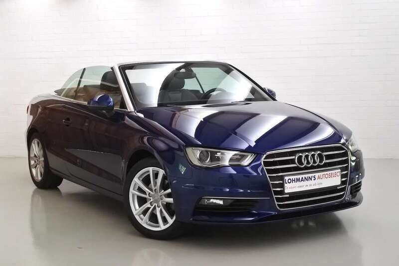 Blauw Gebruikt 2014 Audi A3 Cabriolet S-Line Cabriolet | € 17.750 (Eerlijke prijs) - Afbeelding 1/4