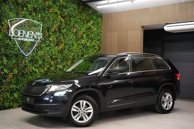 Zwart Gebruikt 2018 Skoda Kodiaq Ambition SUV | € 19.990 (Eerlijke prijs) - Afbeelding 1/4