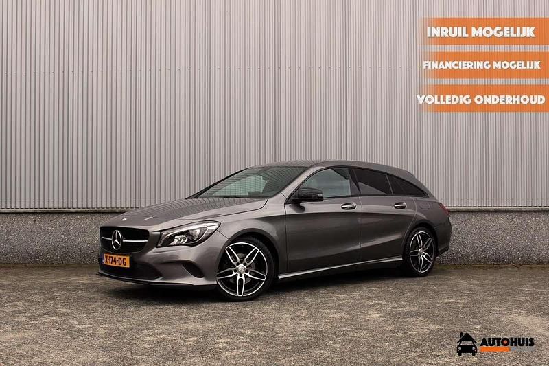 Grijs Gebruikt 2017 Mercedes CLA200 Shooting Brake Night Stationwagen | € 15.900 (Eerlijke prijs) - Afbeelding 1/4