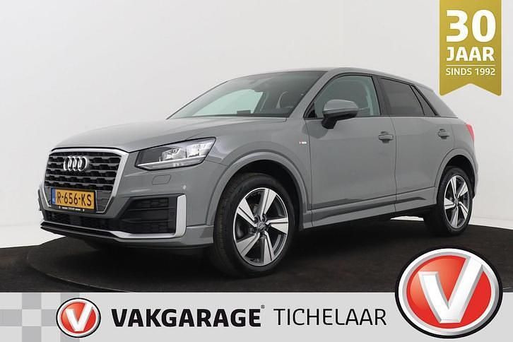 Grijs Gebruikt 2019 Audi Q2 S-Line SUV | € 18.399 (Eerlijke prijs) - Afbeelding 1/4