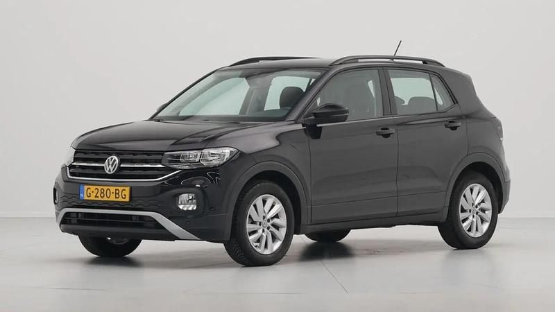 Donker zwart metallic Gebruikt 2019 VW T-Cross Life SUV | € 17.340 (Eerlijke prijs) - Afbeelding 1/4