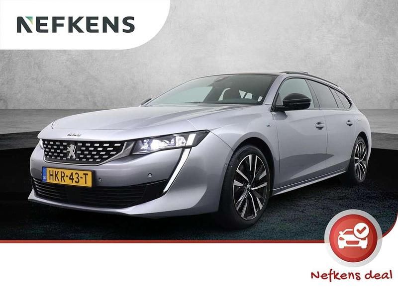 Grijs Gebruikt 2021 Peugeot 508 Premium Stationwagen | € 24.300 (Eerlijke prijs) - Afbeelding 1/3