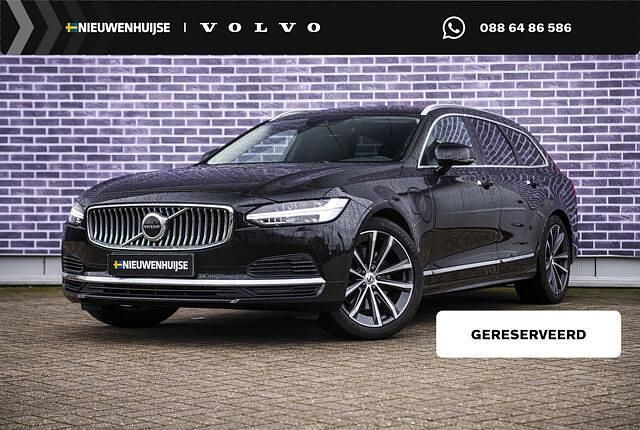 Zwart Gebruikt 2021 Volvo V90 Inscription Stationwagen | € 34.899 (Eerlijke prijs) - Afbeelding 1/3