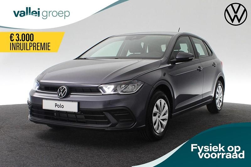Grijs (metallic) Nieuw 2025 VW Polo Edition Hatchback | € 22.390 (Super prijs) - Afbeelding 1/4