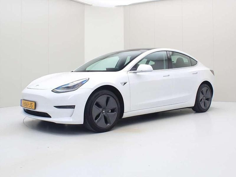 Wit Gebruikt 2020 Tesla Model 3 Long Range AWD Sedan | € 21.900 (Goede deal) - Afbeelding 1/4