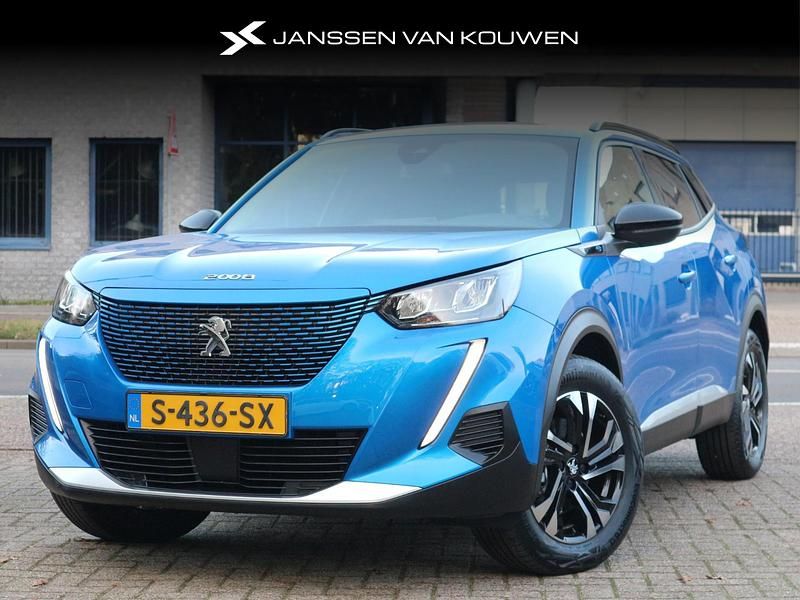 Blauw Gebruikt 2023 Peugeot e-2008 Allure SUV | € 21.885 (Eerlijke prijs) - Afbeelding 1/4