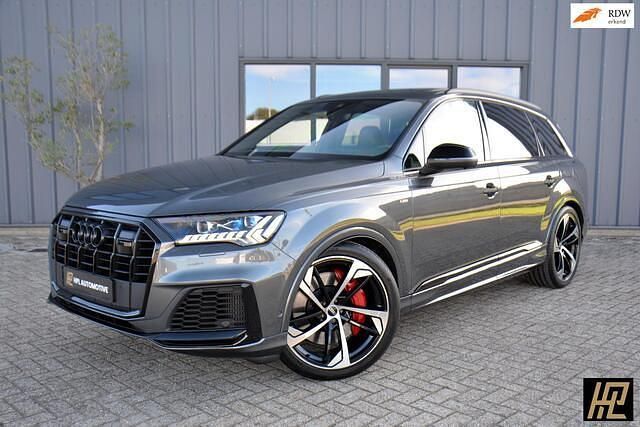 Grijs Gebruikt 2020 Audi Q7 Competition SUV | € 66.950 (Eerlijke prijs) - Afbeelding 1/4