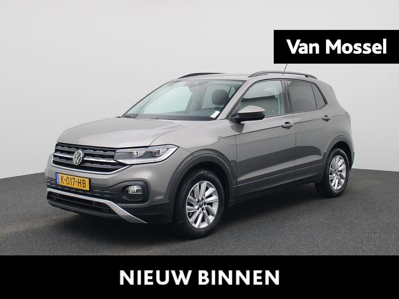 Grijs (metallic) Gebruikt 2021 VW T-Cross Life SUV | € 17.400 (Eerlijke prijs) - Afbeelding 1/4