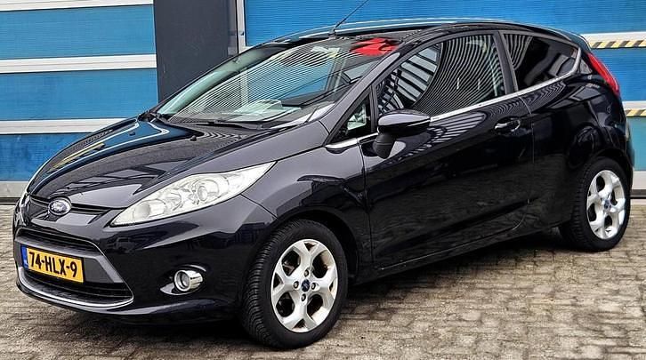 Occasion Ford Fiesta Titanium 120 PK (88 kW) 2009 Zwart Hatchback