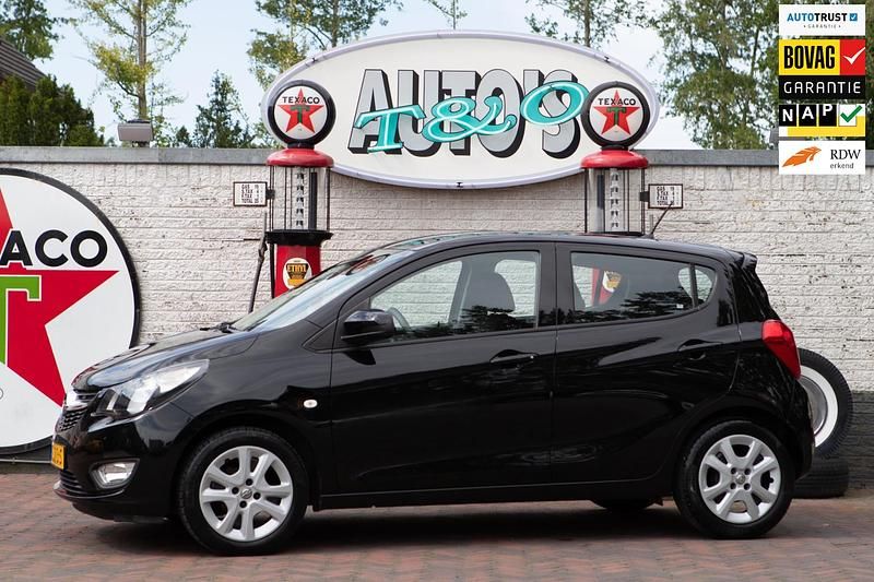 Zwart Gebruikt 2018 Opel Karl Edition Hatchback | € 7.750 (Eerlijke prijs) - Afbeelding 1/4