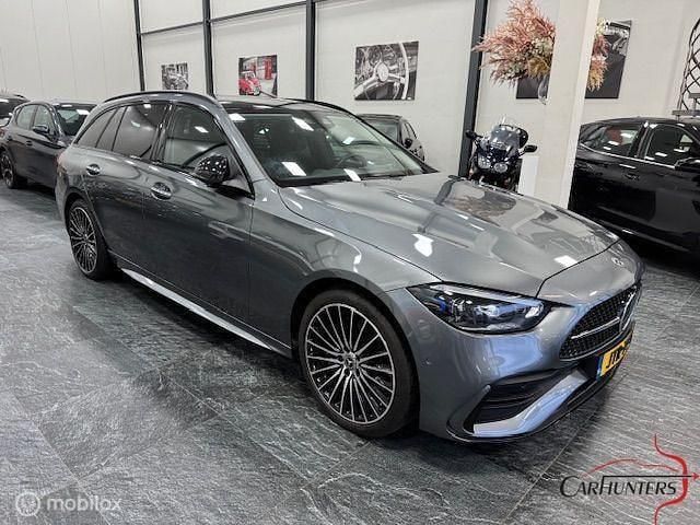 Occasion Mercedes C300 AMG line 2022 Grijs Stationwagen