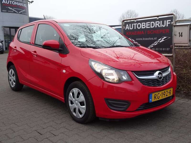 Rood Gebruikt 2017 Opel Karl Edition Hatchback | € 5.750 (Eerlijke prijs) - Afbeelding 1/4
