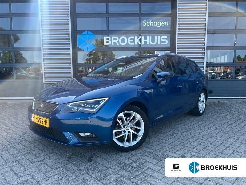 Blauw Gebruikt 2015 Seat Leon ST CONNECT Stationwagen | € 8.950 (Eerlijke prijs) - Afbeelding 1/4
