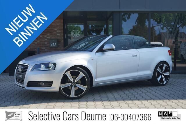 Grijs Gebruikt 2008 Audi A3 Cabriolet Attraction Cabriolet | € 6.900 (Eerlijke prijs) - Afbeelding 1/4