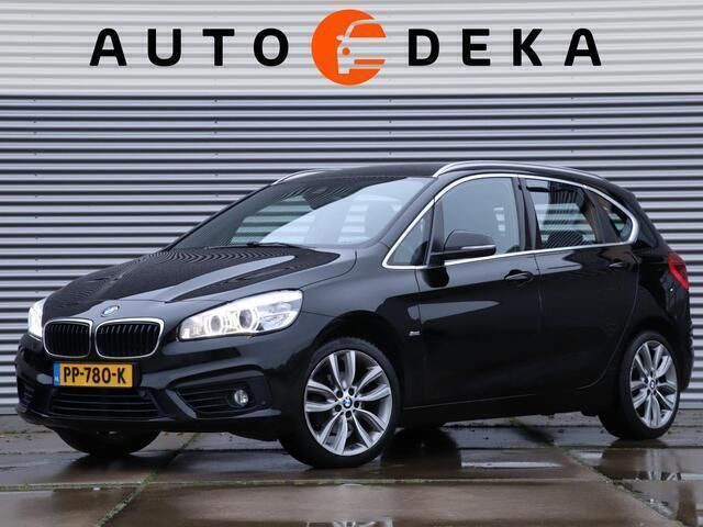 Zwart Gebruikt 2017 BMW 218 Sport Line Stationwagen | € 10.950 (Super prijs) - Afbeelding 1/4