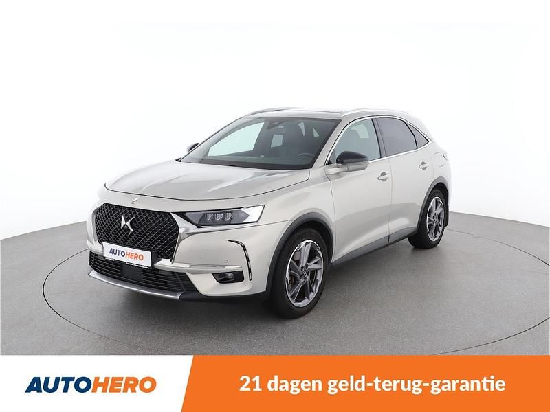 Grijs (metallic) Gebruikt 2022 DS Automobiles DS7 Crossback Rivoli SUV | € 24.550 - Afbeelding 1/4