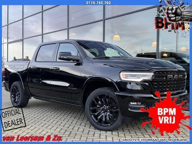 Zwart Nieuw 2025 Dodge Ram Limited Pickup | € 85.165 - Afbeelding 1/4