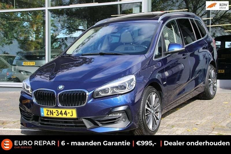 Blauw Gebruikt 2019 BMW 220 Gran Tourer Executive MPV | € 23.995 (Goede deal) - Afbeelding 1/4