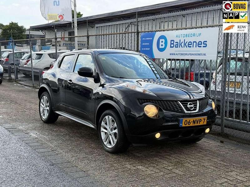 Zwart Gebruikt 2010 Nissan Juke Acenta SUV | € 5.495 (Eerlijke prijs) - Afbeelding 1/3