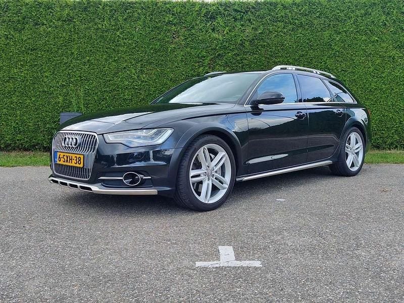 Zwart Gebruikt 2013 Audi A6 Allroad Proline Stationwagen | € 14.999 (Goede deal) - Afbeelding 1/4
