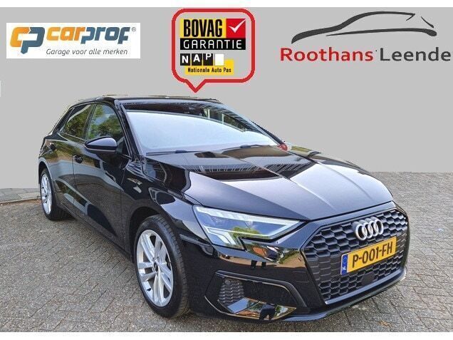 Zwart Gebruikt 2022 Audi A3 Sportback Advanced Hatchback | € 26.900 (Eerlijke prijs) - Afbeelding 1/4