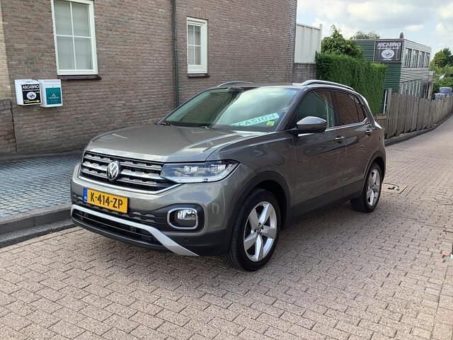 Grijs Gebruikt 2021 VW T-Cross Style SUV | € 12.950 (Goede deal) - Afbeelding 1/4
