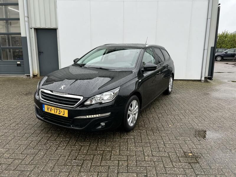 Zwart Gebruikt 2017 Peugeot 308 Active Stationwagen | € 8.790 (Eerlijke prijs) - Afbeelding 1/4