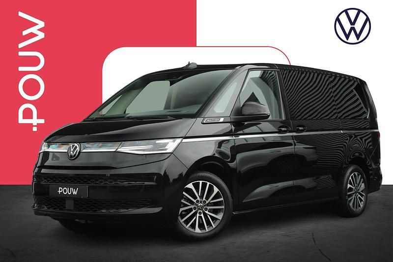 Zwart Gebruikt 2023 VW Multivan Style Van | € 54.950 (Eerlijke prijs) - Afbeelding 1/4