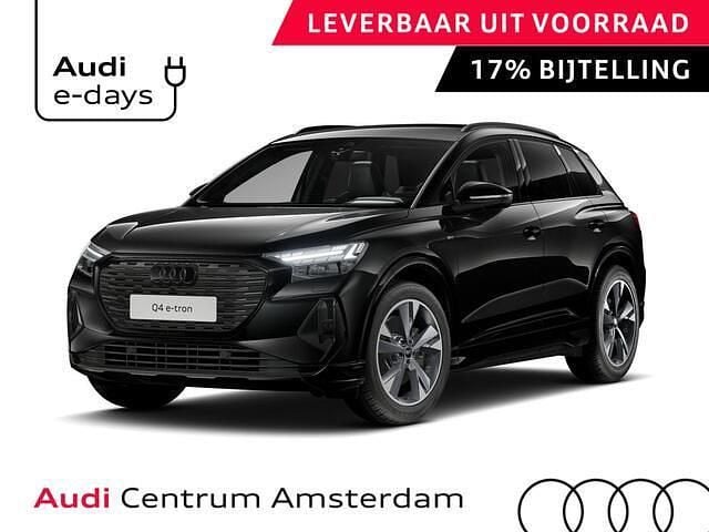 Zwart Nieuw 2026 Audi Q4 e-tron Ambiente SUV | € 55.025 (Super prijs) - Afbeelding 1/4