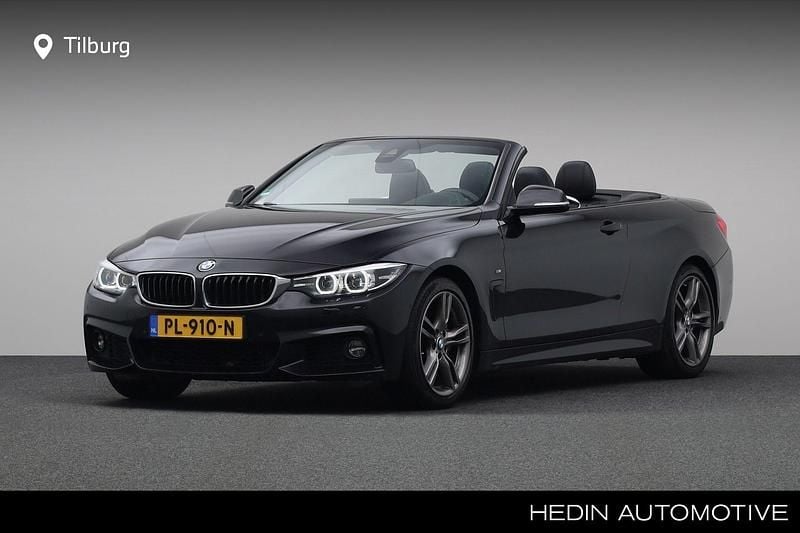Zwart Occasion 2017 BMW 440 Executive Cabriolet | € 35.880 (Eerlijke prijs) - Afbeelding 1/4