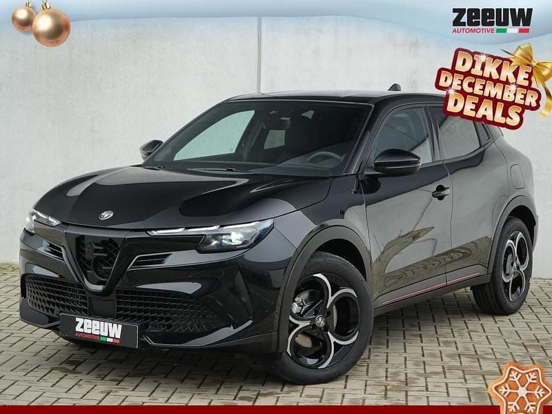 Zwart Nieuw 2025 Alfa Romeo Junior Edizione Speciale SUV | € 38.900 (Eerlijke prijs) - Afbeelding 1/4