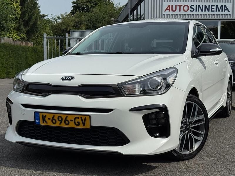 Wit Gebruikt 2018 Kia Rio GT-Line Hatchback | € 13.595 (Eerlijke prijs) - Afbeelding 1/4