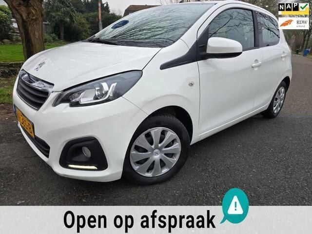 Wit Gebruikt 2017 Peugeot 108 Active Hatchback | € 3.950 (Eerlijke prijs) - Afbeelding 1/4