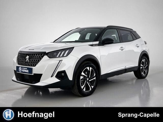Wit Occasion 2020 Peugeot 2008 GT-line SUV | € 16.995 (Eerlijke prijs) - Afbeelding 1/4