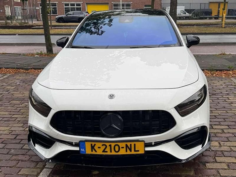 Wit Gebruikt 2019 Mercedes A220 Premium Plus Hatchback | € 26.650 (Goede deal) - Afbeelding 1/4