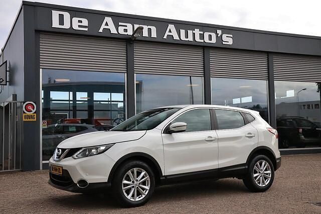 Wit, metallic lak Gebruikt 2017 Nissan Qashqai SUV | € 12.800 (Goede deal) - Afbeelding 1/4