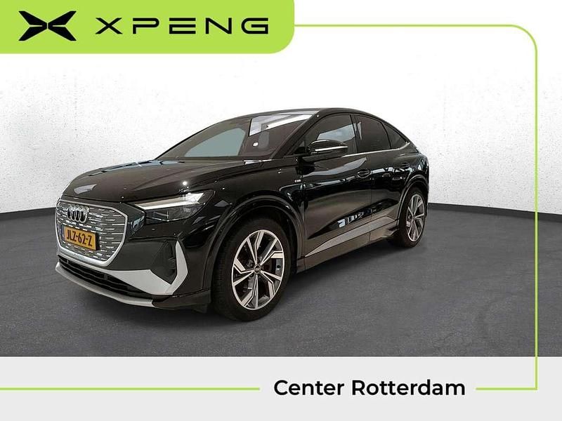 Zwart Occasion 2022 Audi Q4 Sportback e-tron Design SUV | € 36.990 (Eerlijke prijs) - Afbeelding 1/4
